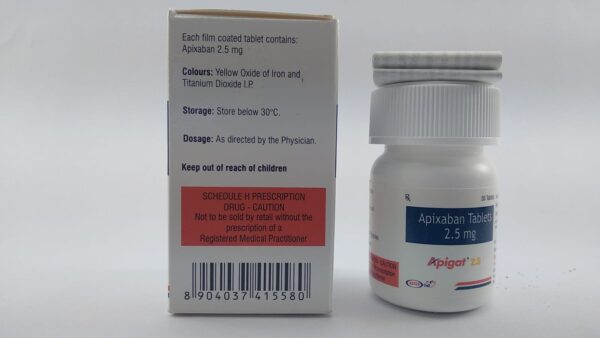 Apigat 2.5mg Tablets - Image 2