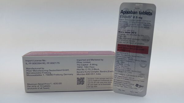 Eliquis 2.5mg Tablets - Image 2
