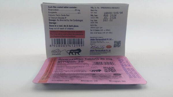 Rivajon 20mg Tablets - Image 3