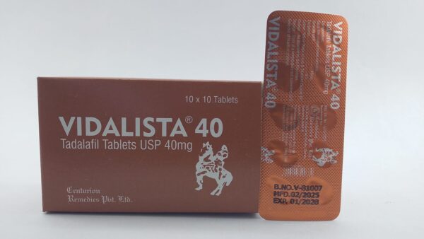 Vidalista 40mg Tabs