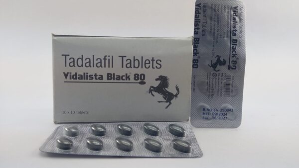 Vidalista Black 80mg Tabs - Image 2