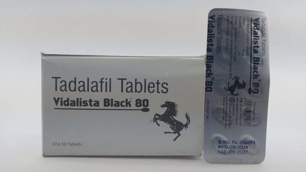 Vidalista Black 80mg Tabs - Image 3